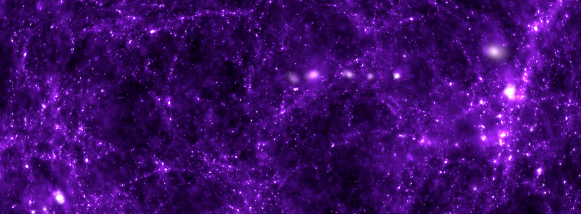 Vårt energirika universum. Bild: Space Telescope Science Institute, UC Berkeley and Harward University.